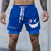 Men's Smiley Shorts Performance Shorts by Inlyline
