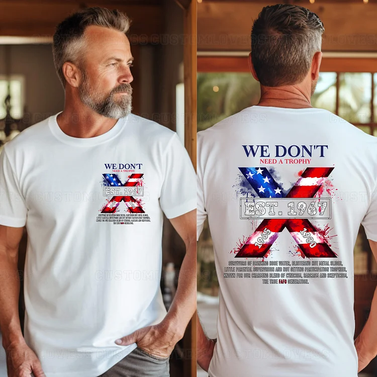 Custom Year Generation X FAFO T-shirt