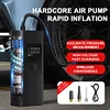 Electric Car Air Pump Digital Pressure Gauge Rechargeable Cordless Tyre Inflator