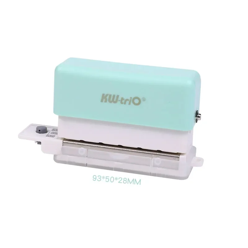 Fromthenon Adjustable Spacing 6 Hole 9 Hole Punching Loose Leaf Notebook Journal Machine Punching Office Binding Supplies
