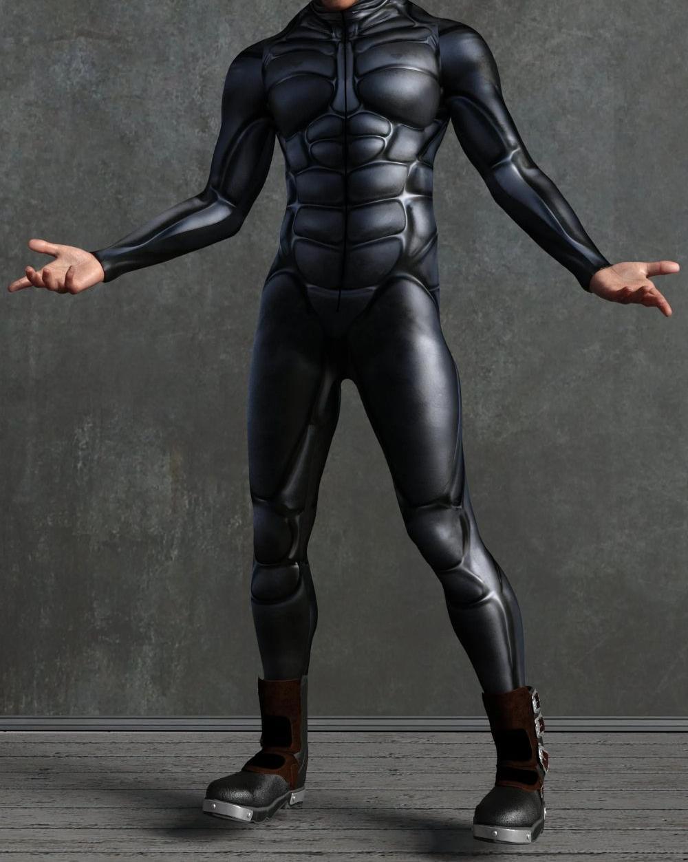 Futuristic Tech Cyberpunk Tights 3D Digital Printing Jumpsuit