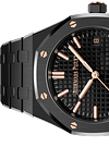 Black 904L Steel Black Dial - Watch - 34mm