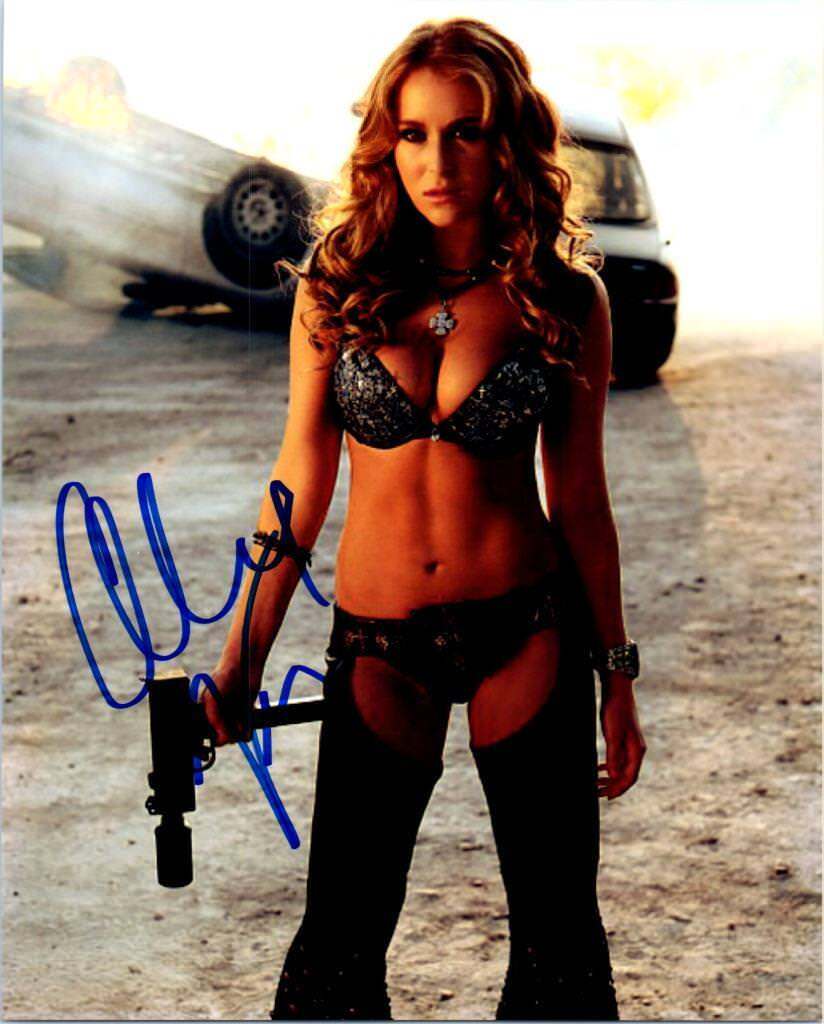 Alexa Vega signed 8x10 Photo Poster painting picture autographed good looking plus COA