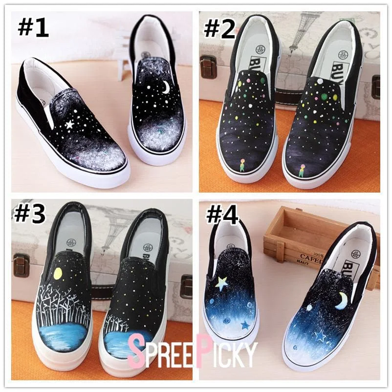 Starry Night Slip on Shoes SP179240