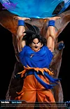 1/6 Scale Spirit Bomb Son Goku with LED - Dragon Ball Resin Statue - Sky Top Studios