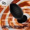 2 in 1 Butt Plug with 7 Rotating and Vibrating Modes Anal Vibrator--Pearlconch