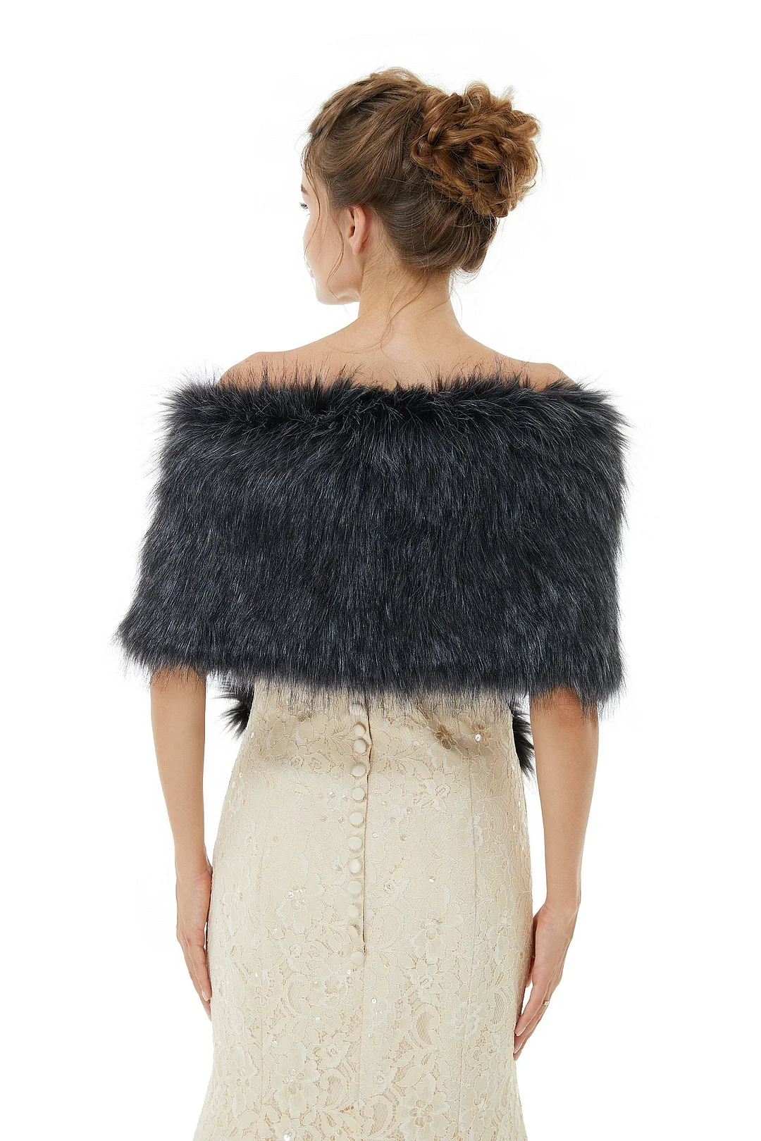fur shawl online
