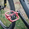 Mountain Bike Pedals For CXWXC CX-159 Bike Removable Anti-Skid Nails 2In1 Clipless Flat Pedal 9/16In 3 Bearings Bicycle Pedals Bicycle Accessories