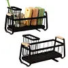 Sink Caddy Organizer & High Brush Holder Kitchen Bathroom Sponge Holder Basket