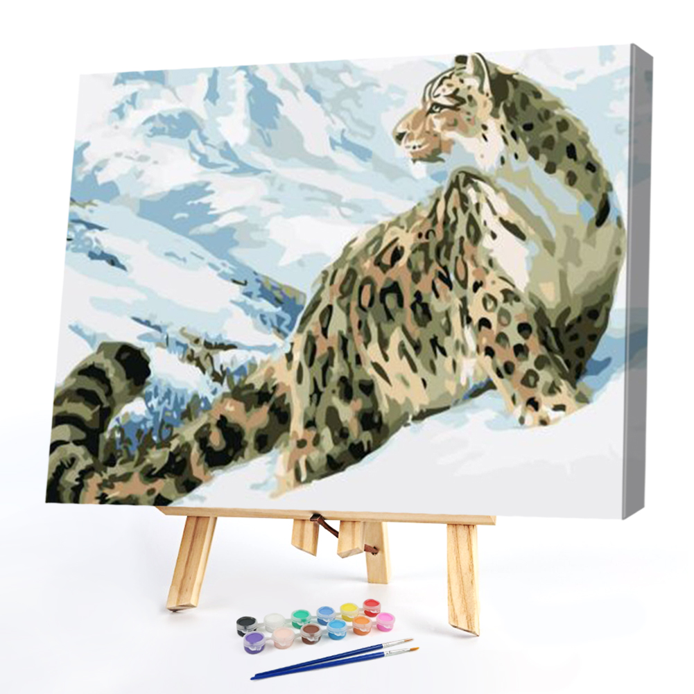 

50*40cm - Paint By Numbers - Leopard, 501 Original