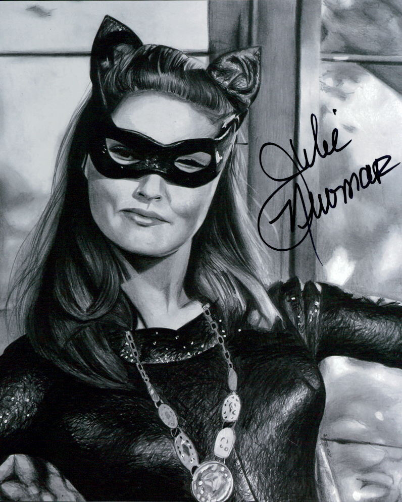Julie Newmar (Batman) signed authentic 8x10 Photo Poster painting COA