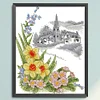 (Counted/Stamped)Four Seasons Spring Jasmine-14CT Cross Stitch 21*27cm/8.27*10.63in