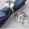 Crystal Rhinestone Silver Catering Napkin Ring