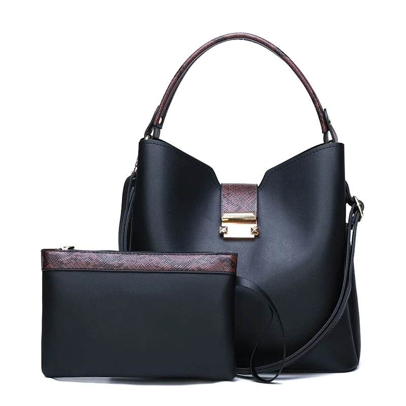 Luxury Designer Handbag Women High Quality Leather Hand Bag Sets Large Capacity Shoulder Bags Ladies Crossbody Bags Tote Bag Sac