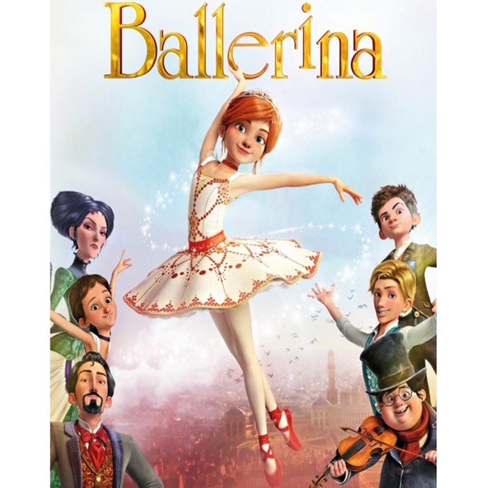 

30*40CM-Ballerina-Round Drill Diamond Painting, 501 Original