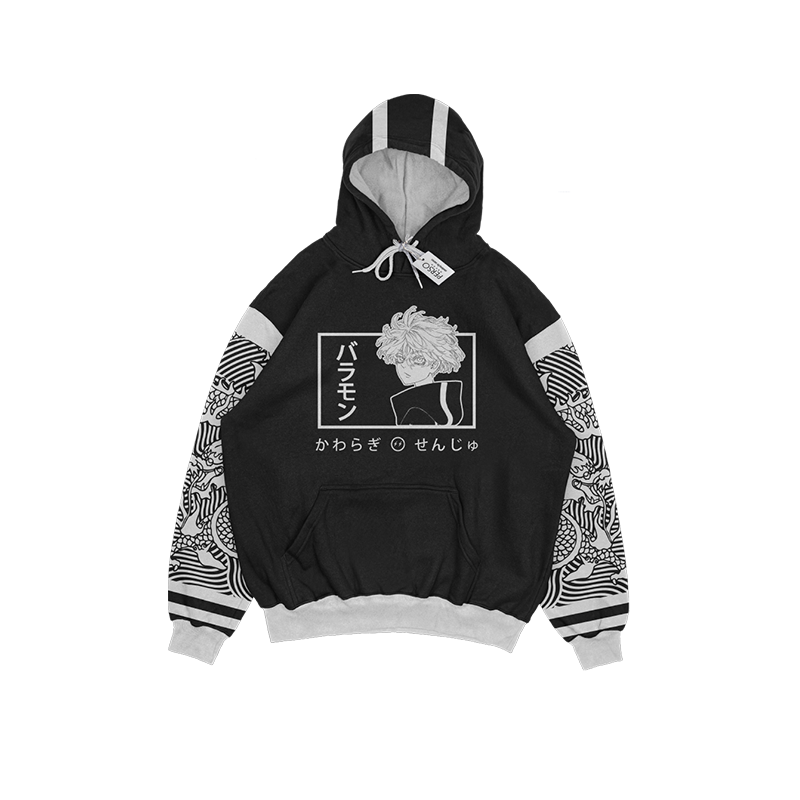 Senju Dragón Anime Printed Men's Hoodie