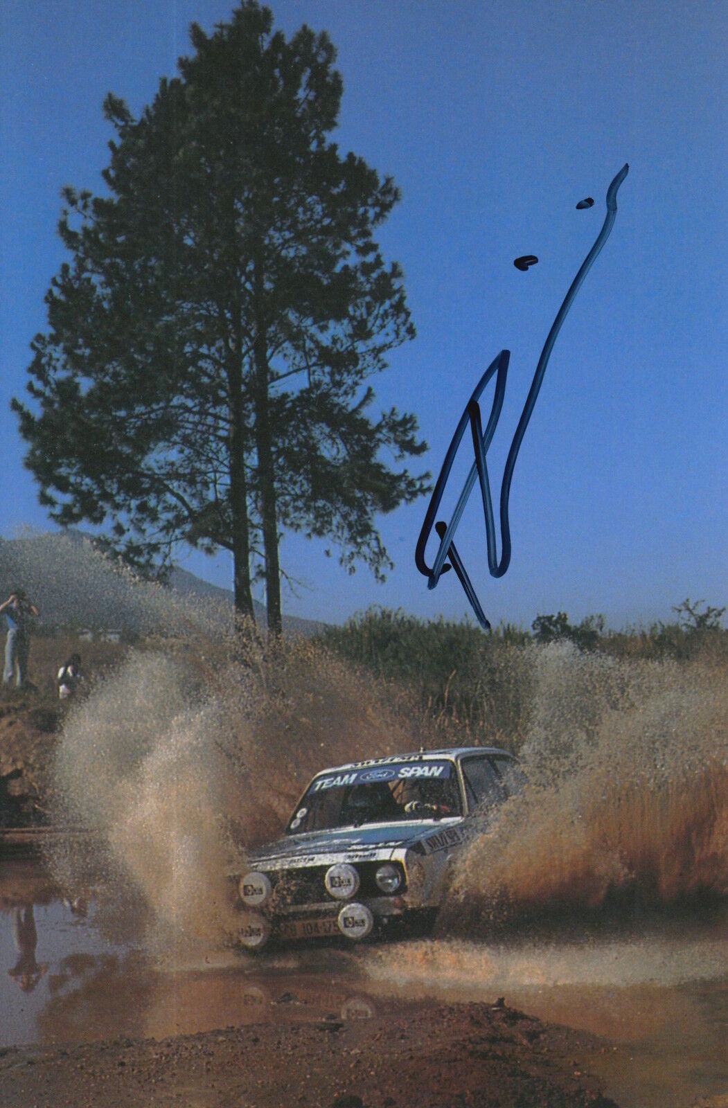 Pentti Airikkala Hand Signed 9x6 Photo Poster painting Rally 2.