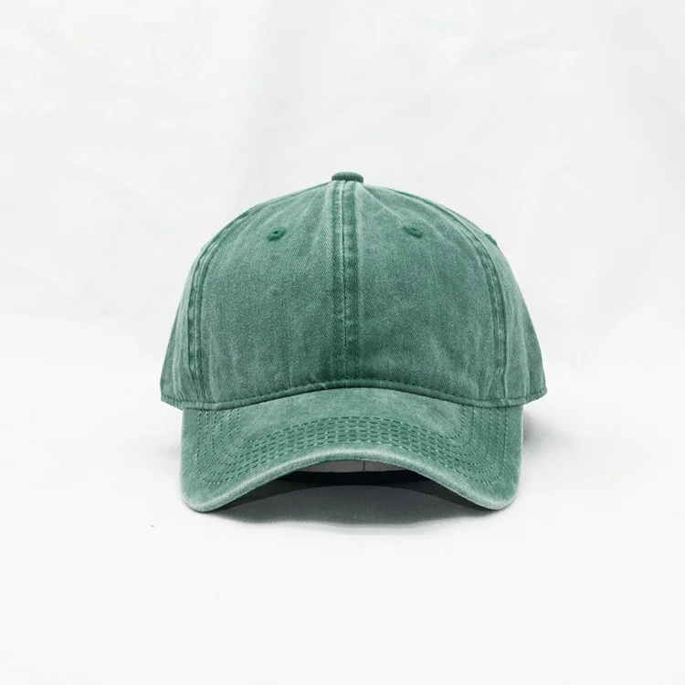 Distressed Cotton Baseball Cap