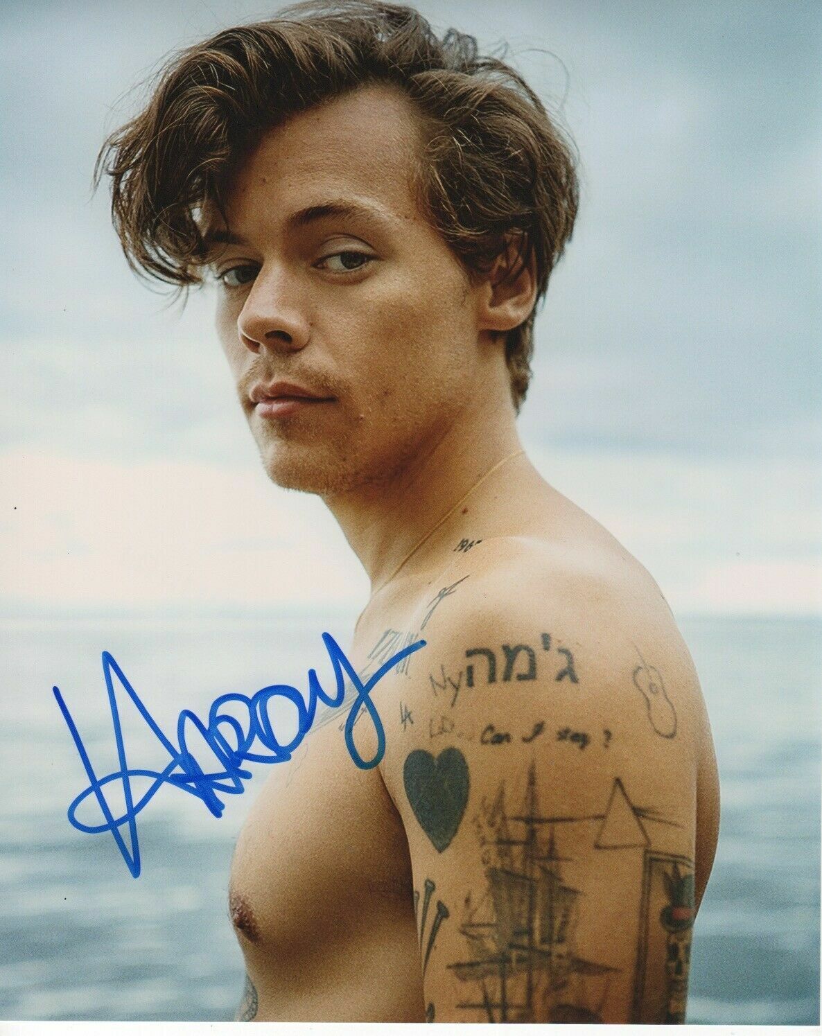 Harry Styles Autographed Signed 8x10 Photo Poster painting REPRINT