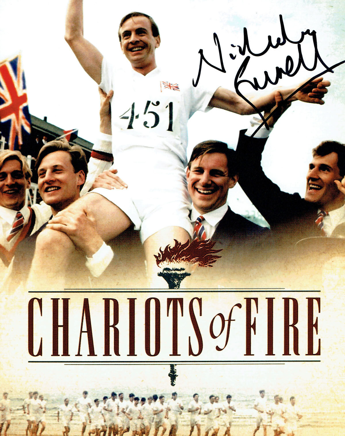 Nicholas FARRELL SIGNED Autograph 10x8 Photo Poster painting AFTAL COA Chariots of Fire