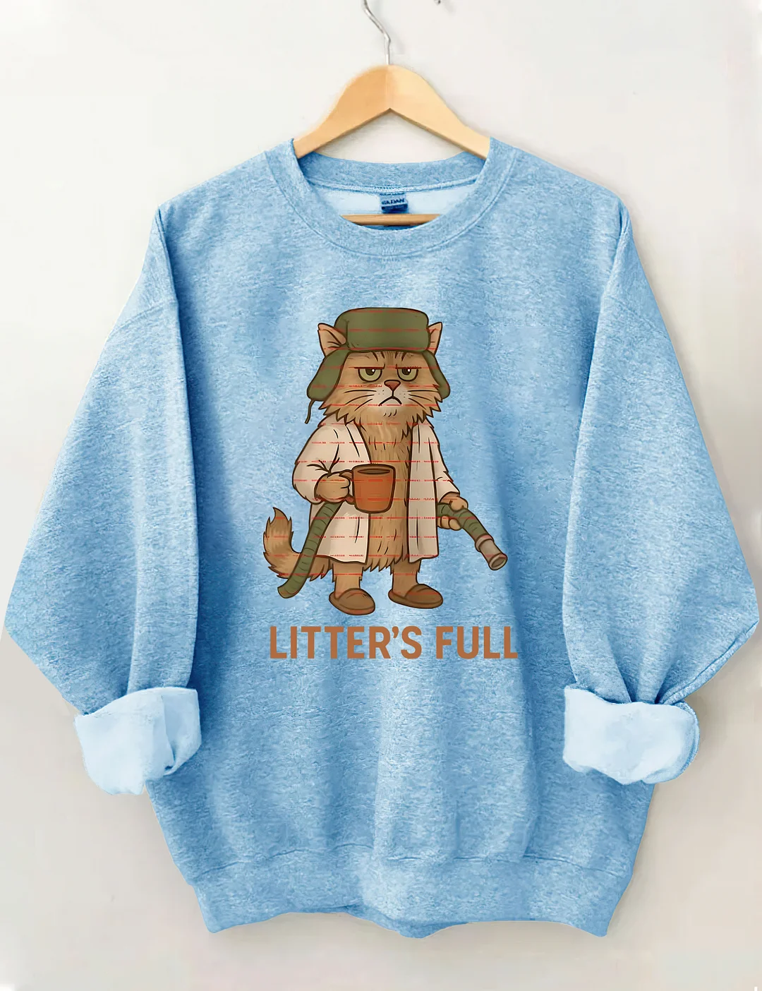 Litter&rsquo;s Full Cat Sweatshirt