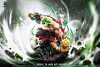 1/6 Scale Broly VS Goku Vegeta - Dragon Ball Resin Statue - YiShou Studio