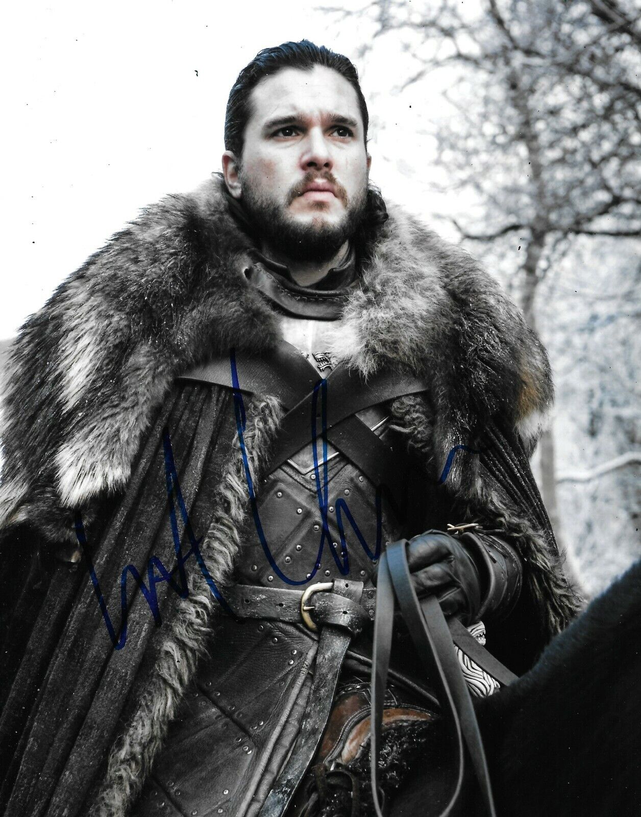 Kit Harington Signed Game Of Thrones 10x8 Photo Poster painting AFTAL