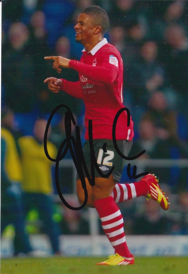 NOTTINGHAM FOREST HAND SIGNED GARATH MCCLEARY 6X4 Photo Poster painting.