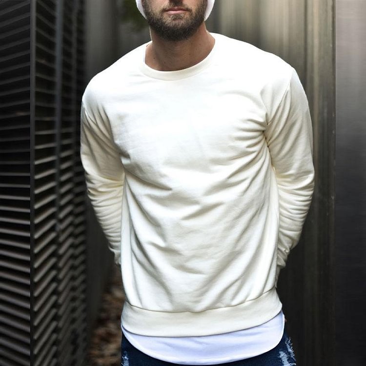 Round Neck Long Sleeve