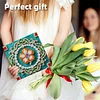 6Pcs Diamond Painting Greeting Card Mandala Diamond Handmade Card Kit