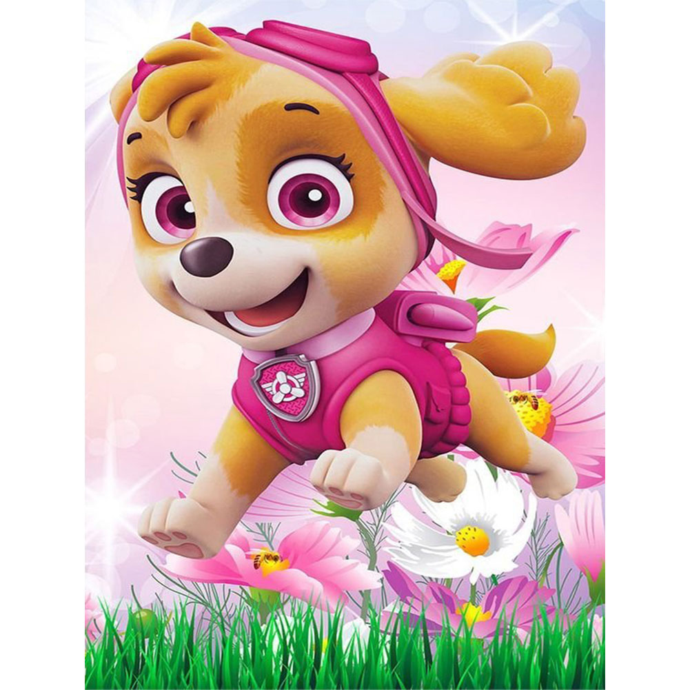 

Paw Patrol Skye - Round Drill Diamond Painting - 30*40CM, 501 Original