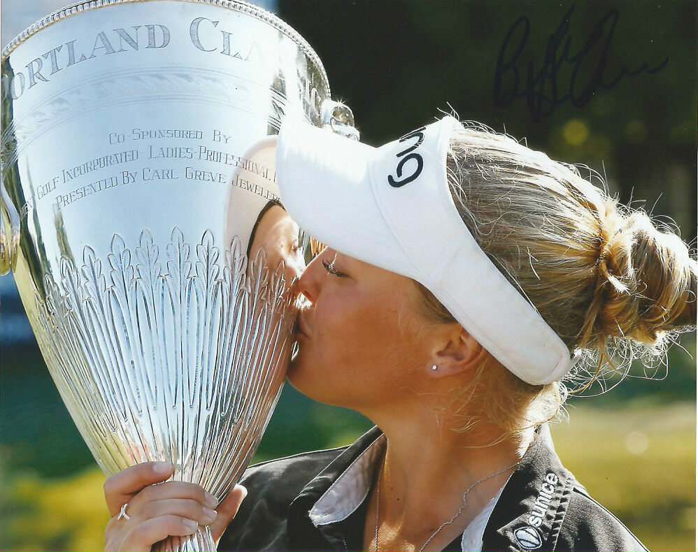 LPGA Brooke Henderson Autographed Signed 8x10 Photo Poster painting COA Portland