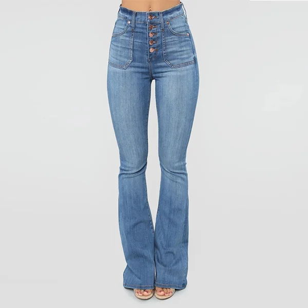 Classic High-rise Bootcut Jeans