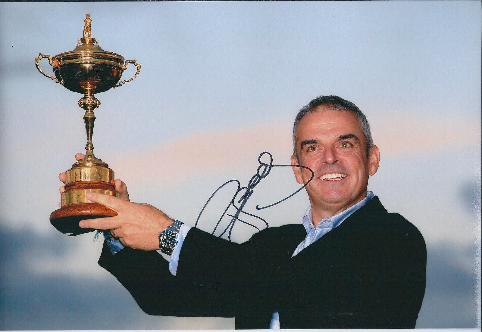 Paul McGINLEY SIGNED AUTOGRAPH 12x8 Photo Poster painting AFTAL COA Ryder Cup Winning CAPTAIN