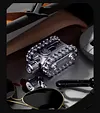 EDC Push Card Decompression Toy Tank Ding Ding Magnetic Handle, Fingertip Gyro Decompression Artifact Chain Mechanical Handle