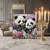 Framed Diamond Painting - Special Shaped - Panda (25x25cm)