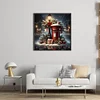 Christmas Mailbox-11CT Stamped Cross Stitch 45*45cm/17.72*17.72in