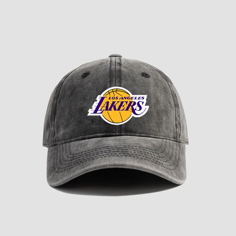 NBA Retro Washed Logo Basketball Hat、、URBENIE
