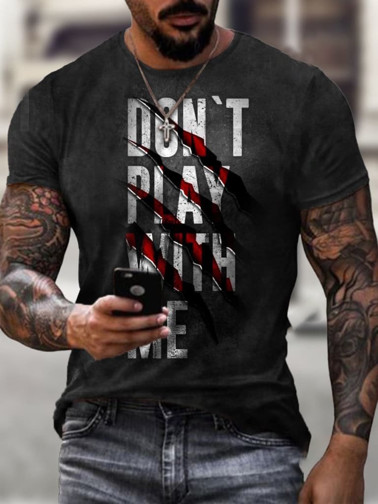 Designer tiger paw print T-shirt / [viawink] /