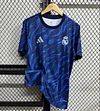 2025/2026 Real Madrid Pre-race suit Blue Football Shirt1:1 Thai Quality