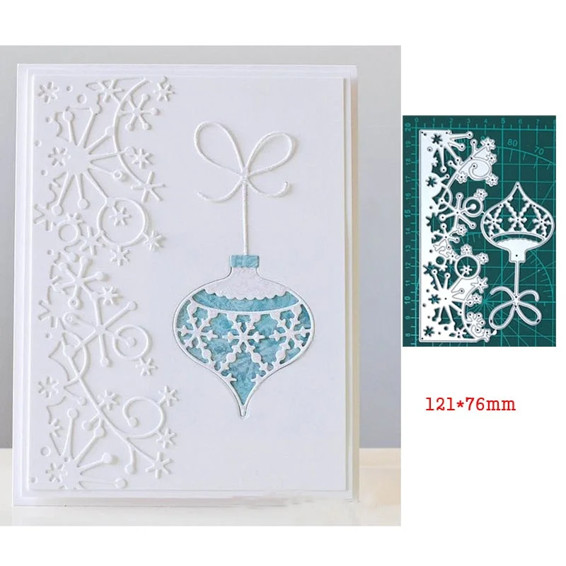 Snowflake Lace/Christmas Bell Metal Cutting Dies For Stamps Scrapbooking Stencils DIY Paper Album Cards Decor Embossing 2020 New