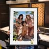 A3 & 4K Size Swimsuit Party Tifa Aerith Yuffie Decorative Painting - (FF7) Final Fantasy VII - HuangGua Studio