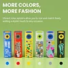 2K Mini Keychain Digital Camera Type-C Charging Retro Small Camcorder with TFT LCD Screen No TF Card for Kids Adults Travel Collectible Gift