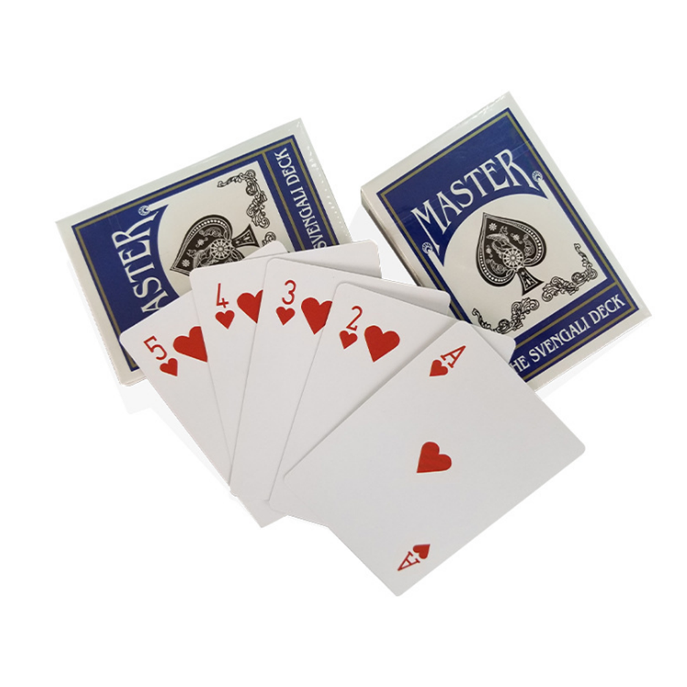 Custom 13.56mhz NFC RFID Poker Playing Cards With Smart Chip 213