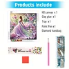Diamond Painting-DIY Crystal Rhinestone Lily Dancing Girl(Box Packaging)