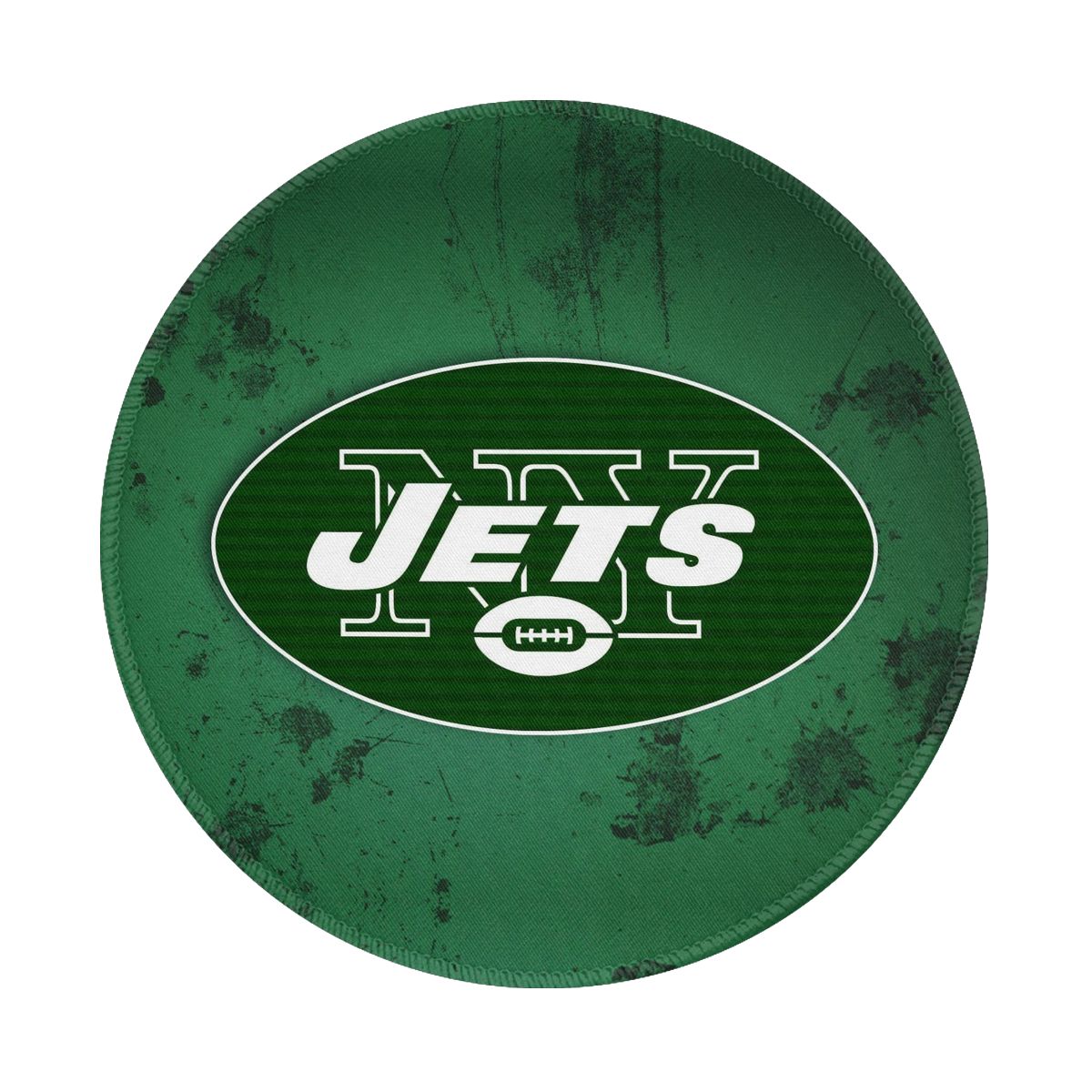 New York Jets Football Gaming Round Mousepad for Computer Laptop