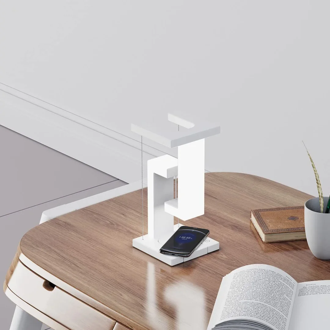 Suspended Table Lamp LED  Mobile Phone Wireless Charger