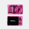 Transparent shell Y2K camera trendy CCD camera