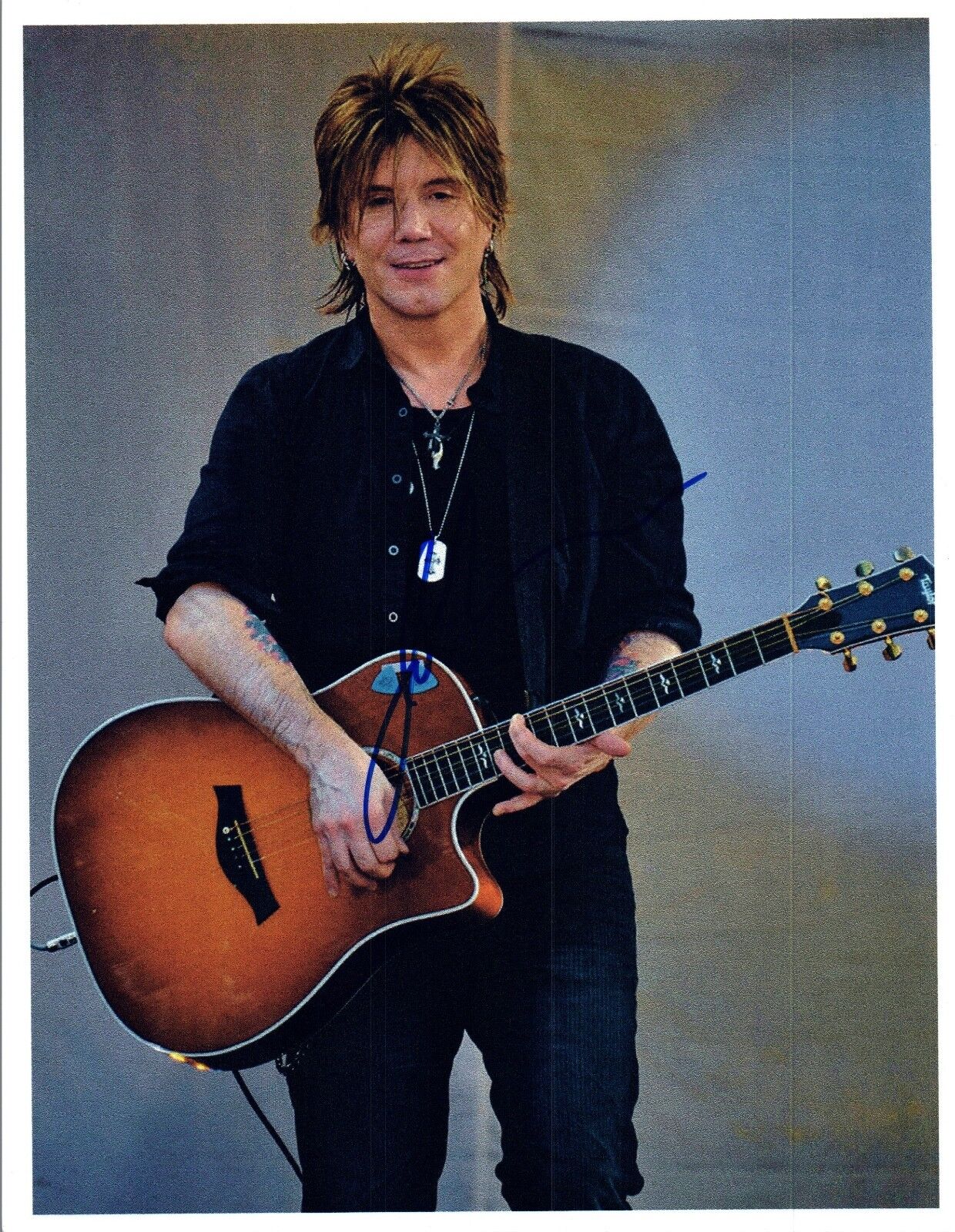 John Rzeznik Johnny Signed Autographed 8x10 Photo Poster painting The Goo Goo Dolls COA VD