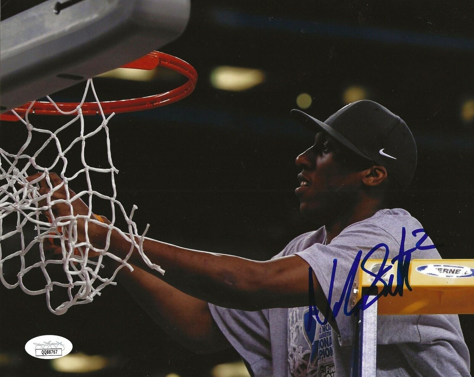 Nolan Smith signed Duke Blue Devils 8x10 Photo Poster painting autographed JSA